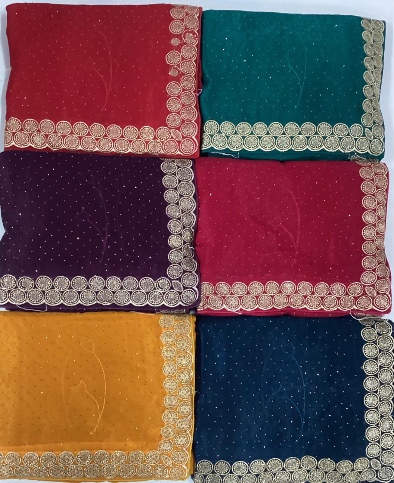 Pleasing mustard dark pink green maroon navy blue red saree