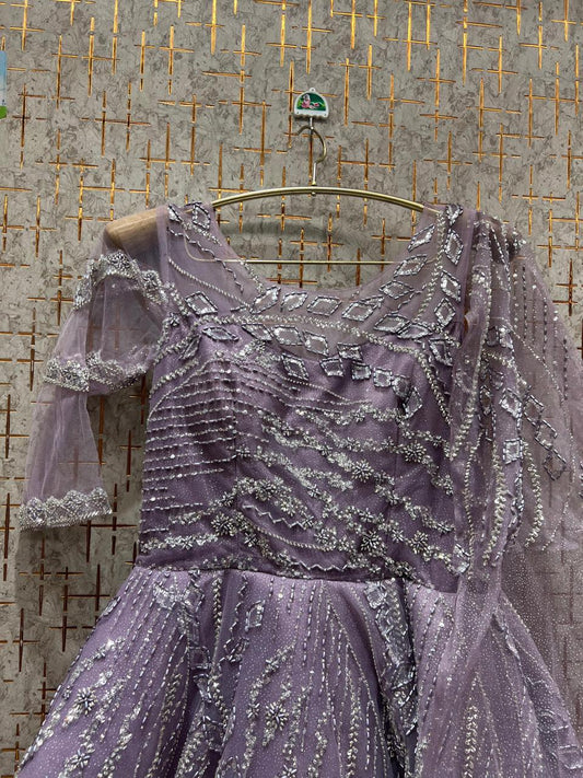 Beautiful purple lavender gown