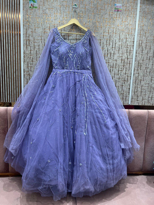 Tremendous lavender purple gown