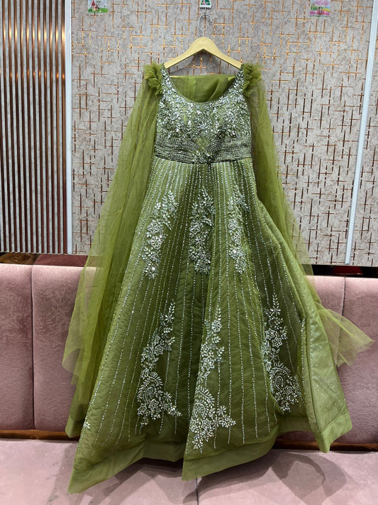 Fabulous green gown