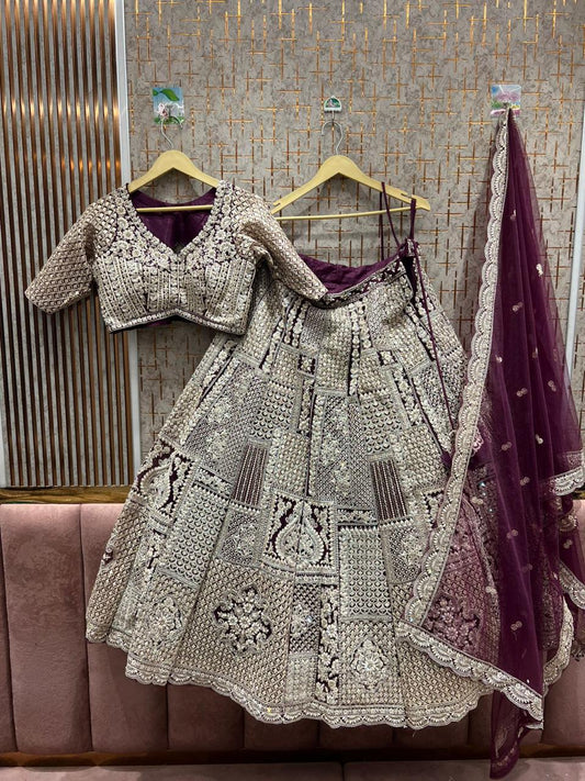 Good looking Mustard crop top Lehenga