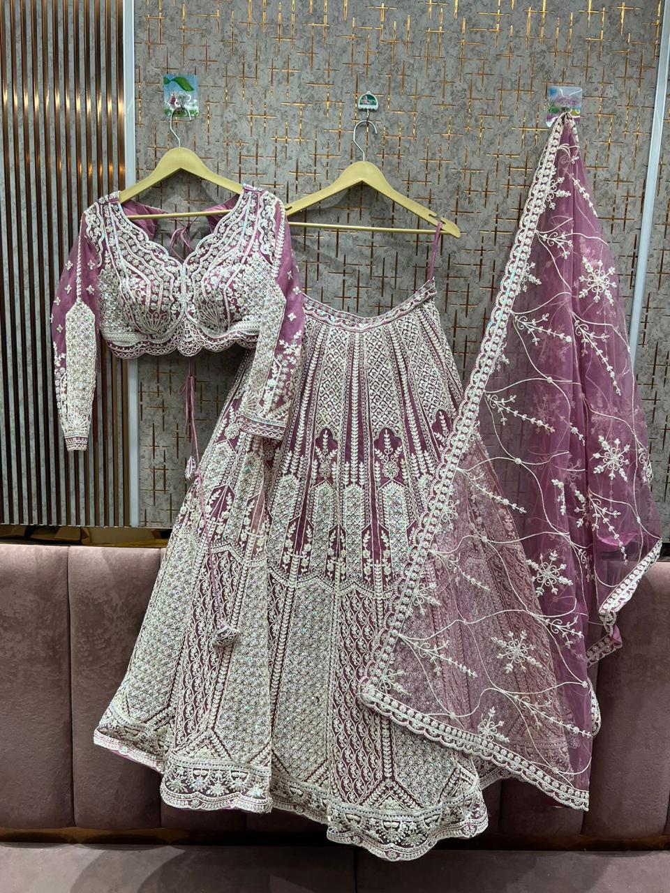 Lavishing yellow Haldi mehendi crop top Lehenga