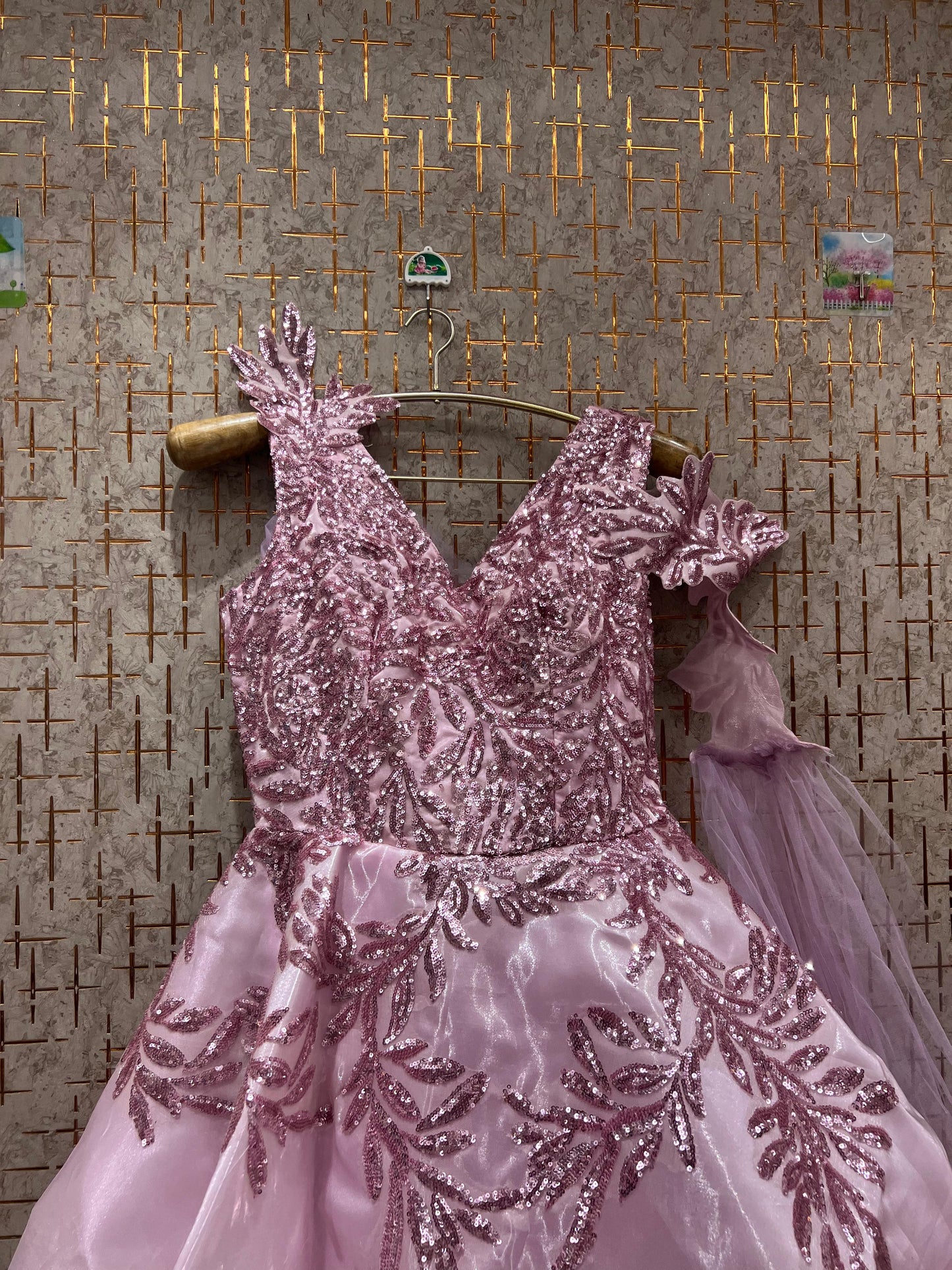 Awesome Brown rust gown