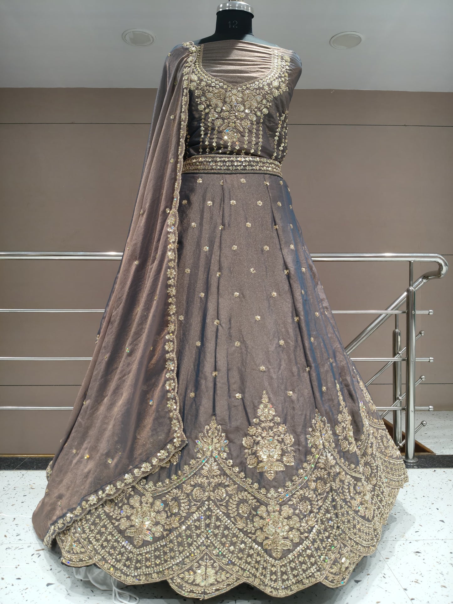 Tremendous yellow haldi mehendi Lehenga