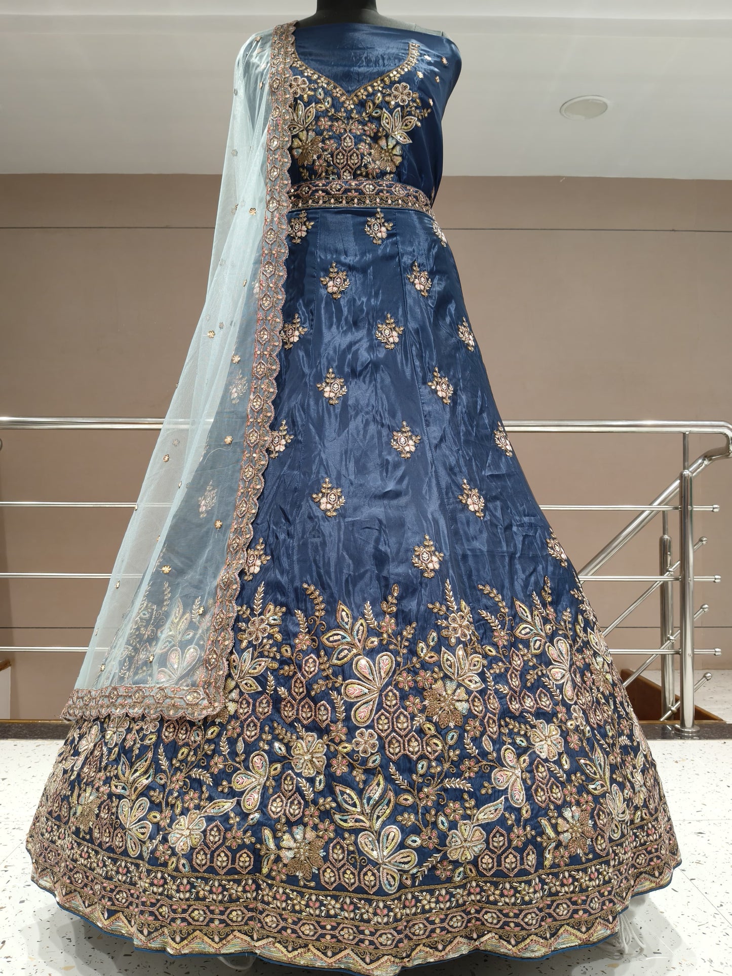 Pleasing light purple Lehenga