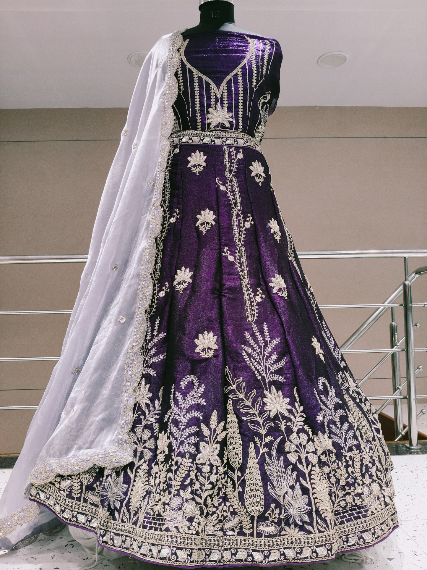 Khoobsurat maroon Lehenga