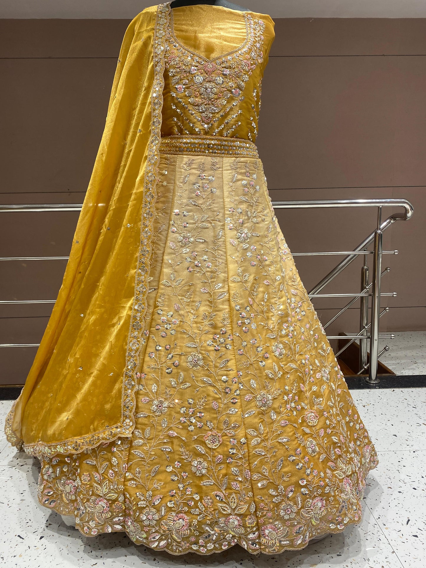 Good looking green Lehenga