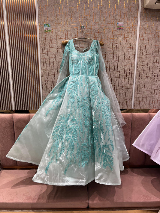 Fantastic Sky blue gown