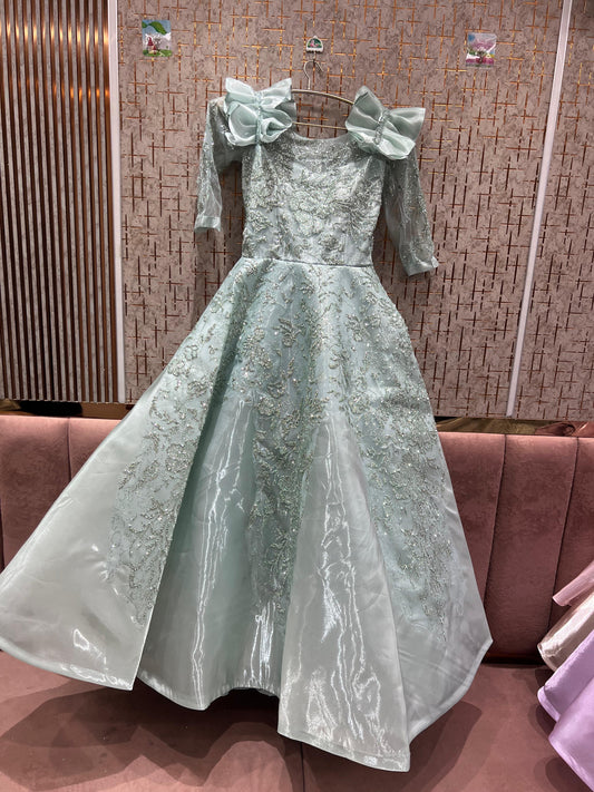 Elegant Sky blue gown
