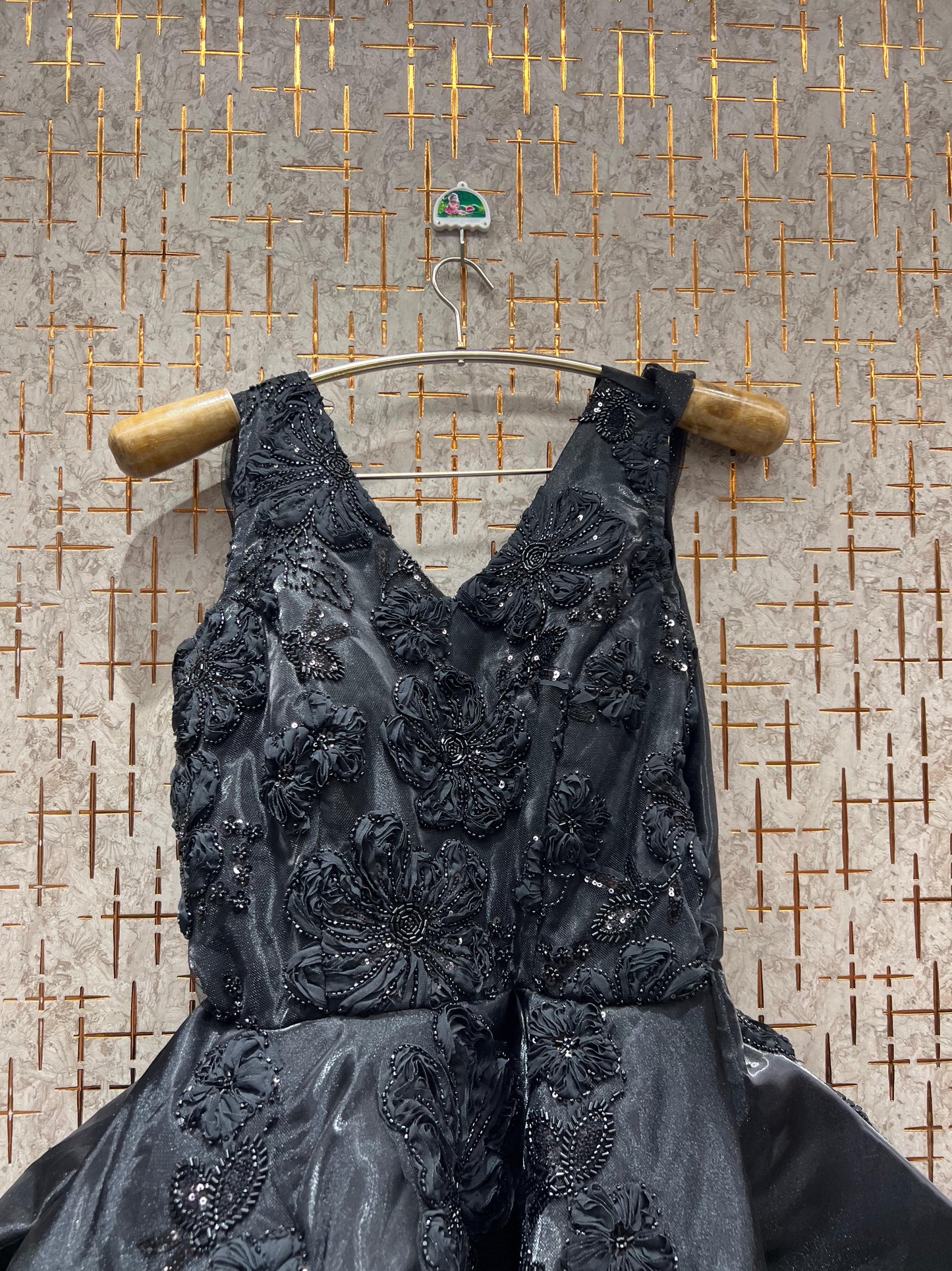 Designer Sky blue gown