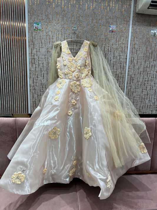 Khoobsurat golden gown