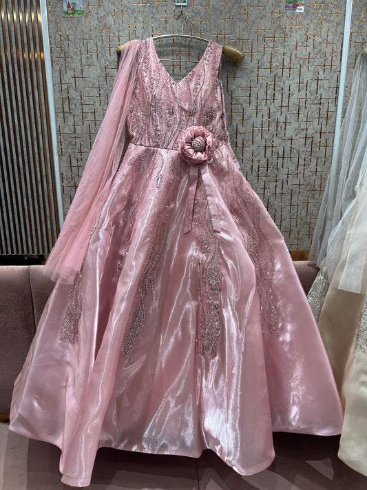 Glamorous pink gown