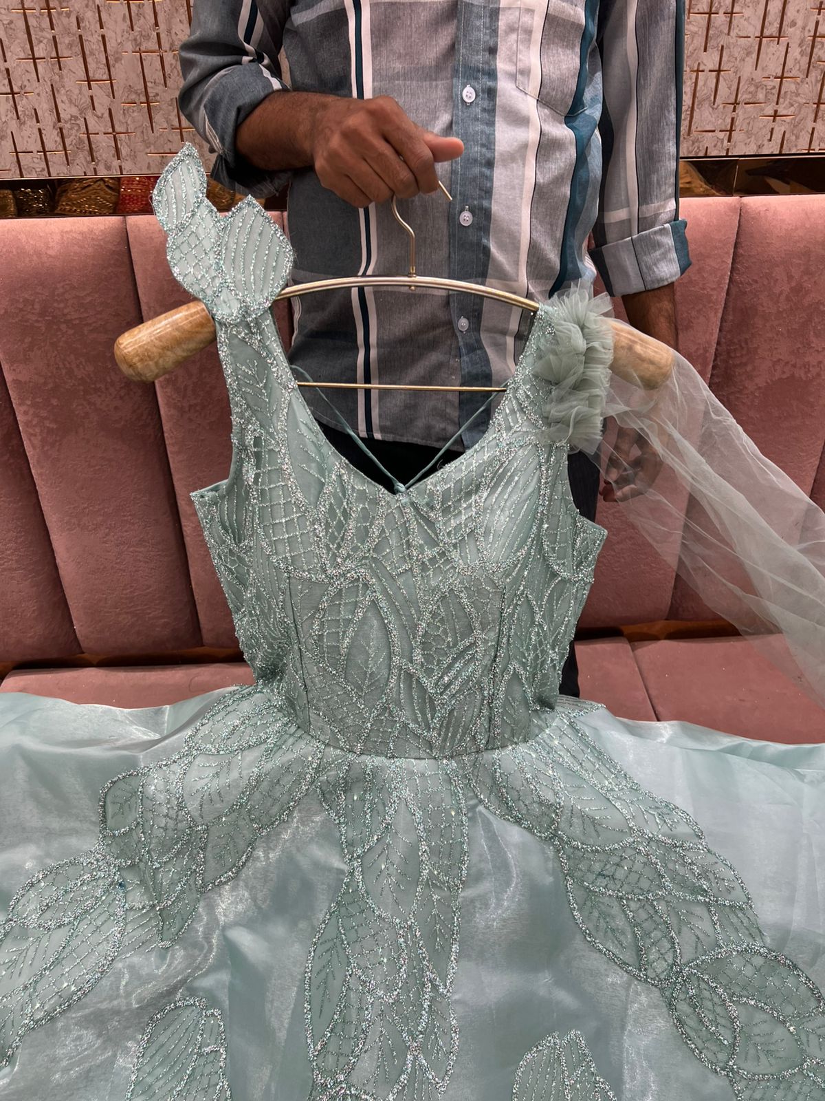 Charming Sky blue gown