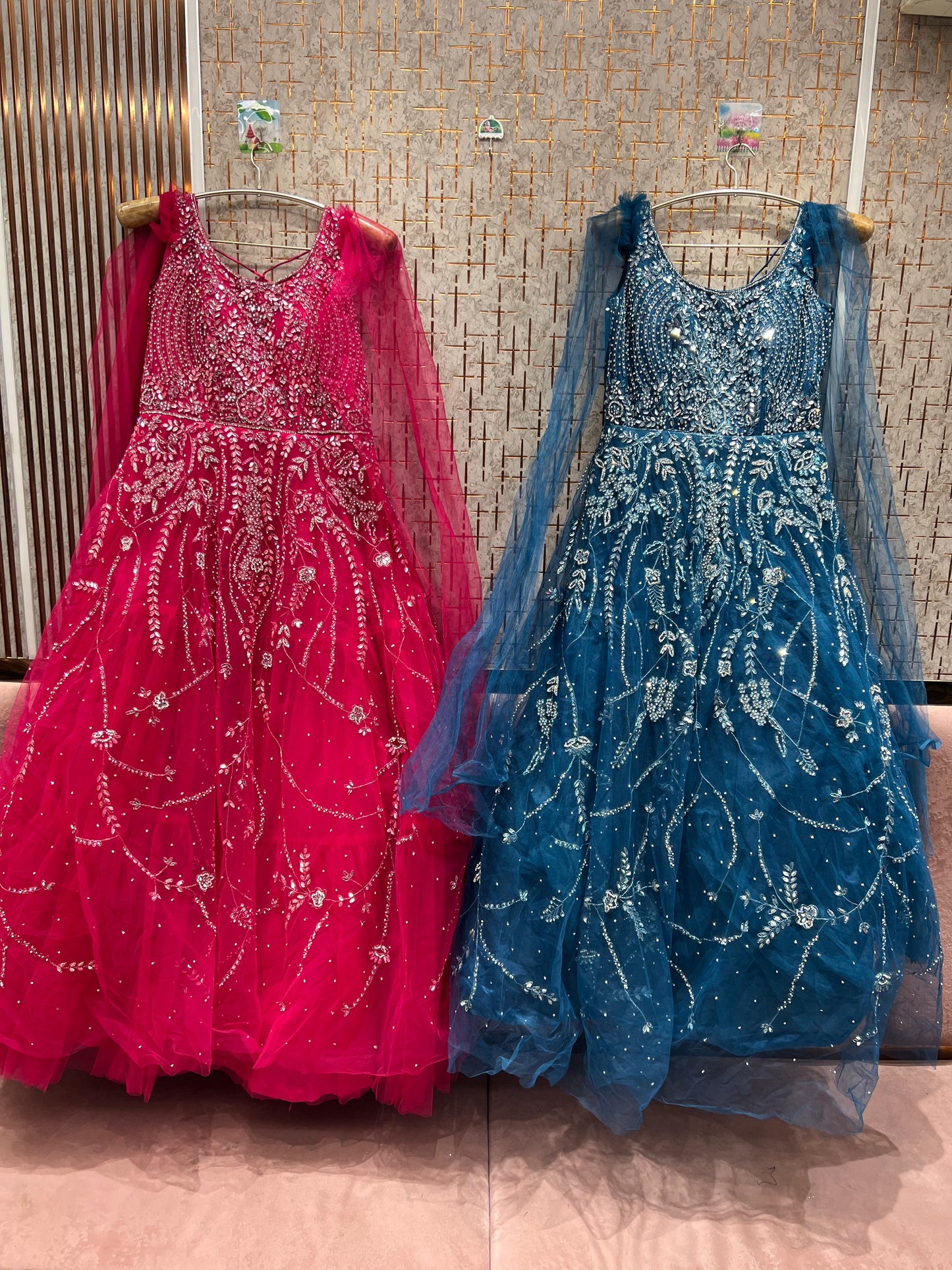 Amazing Sky blue gown