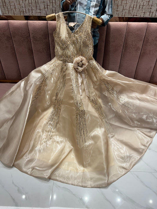 Fabulous Golden Sequins gown