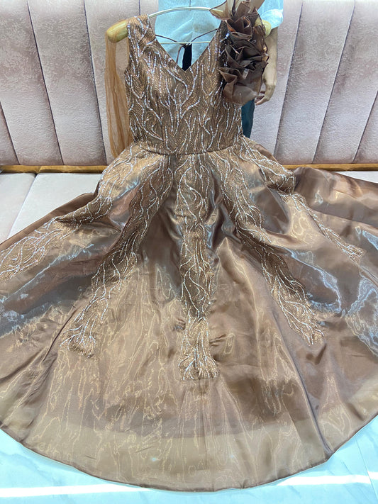 Gorgeous golden Gown