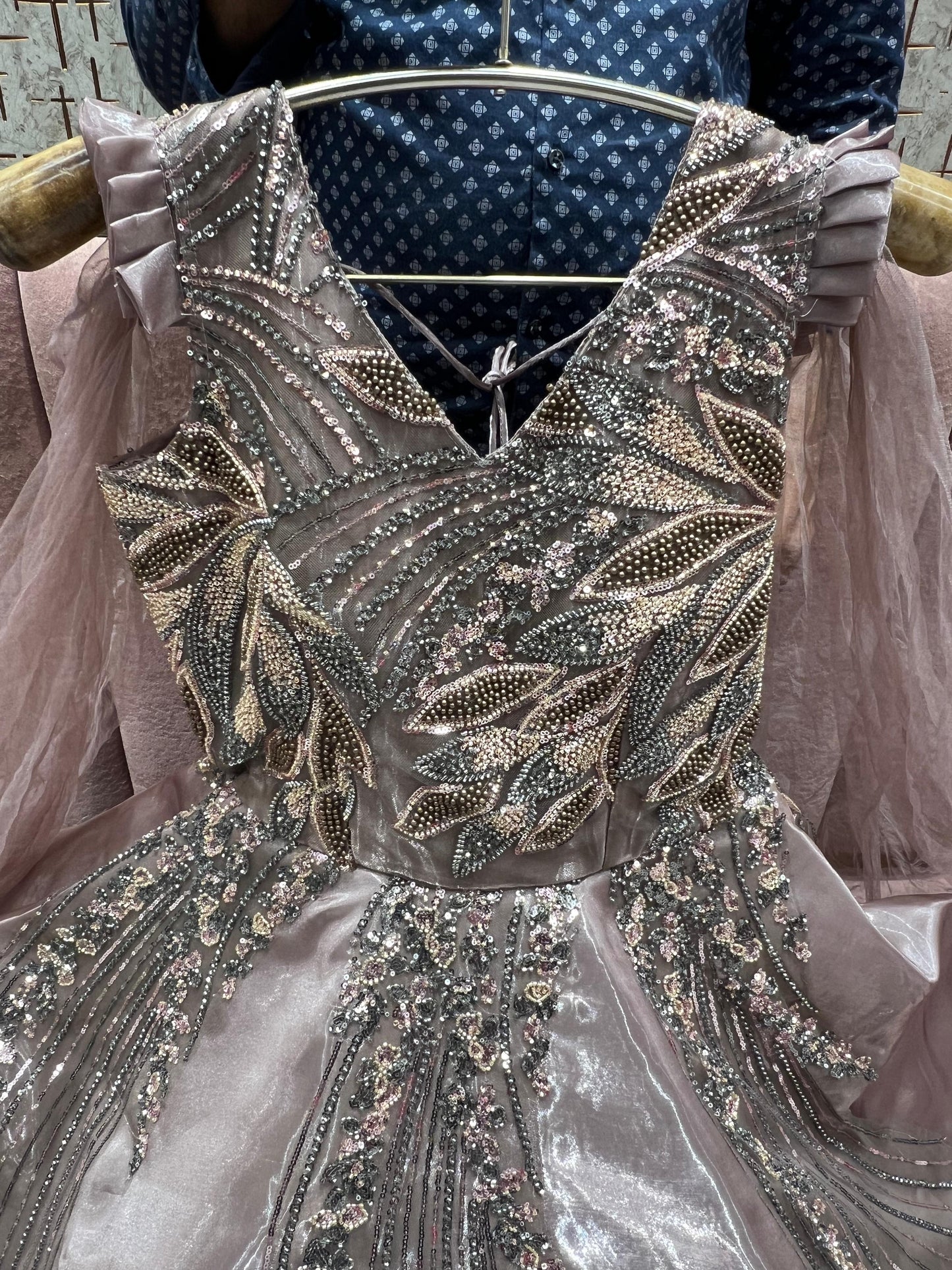 Astonishing Peach baby pink Gown