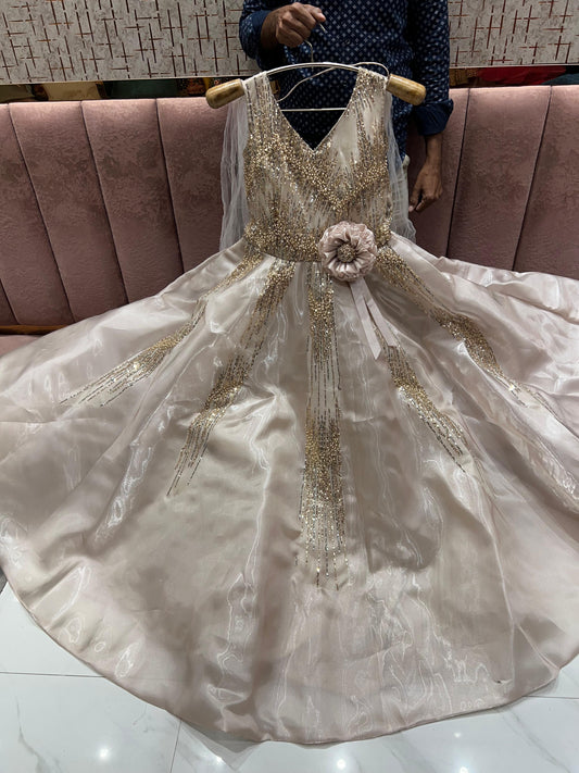 Gorgeous golden gown