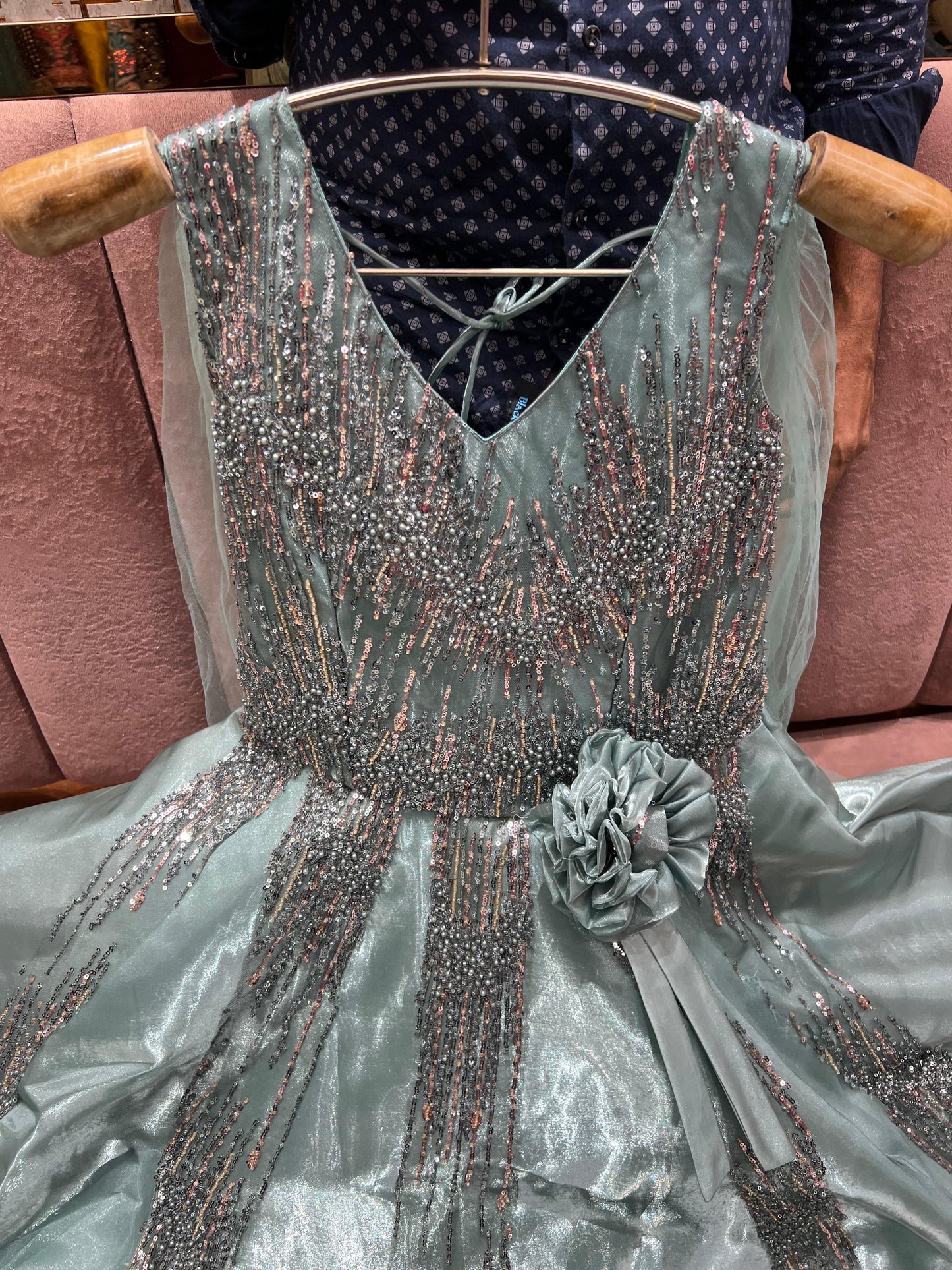 Tremendous pink Gown