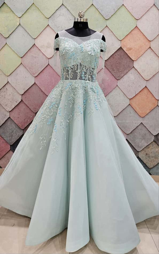 Cinderella Sky blue ball gown