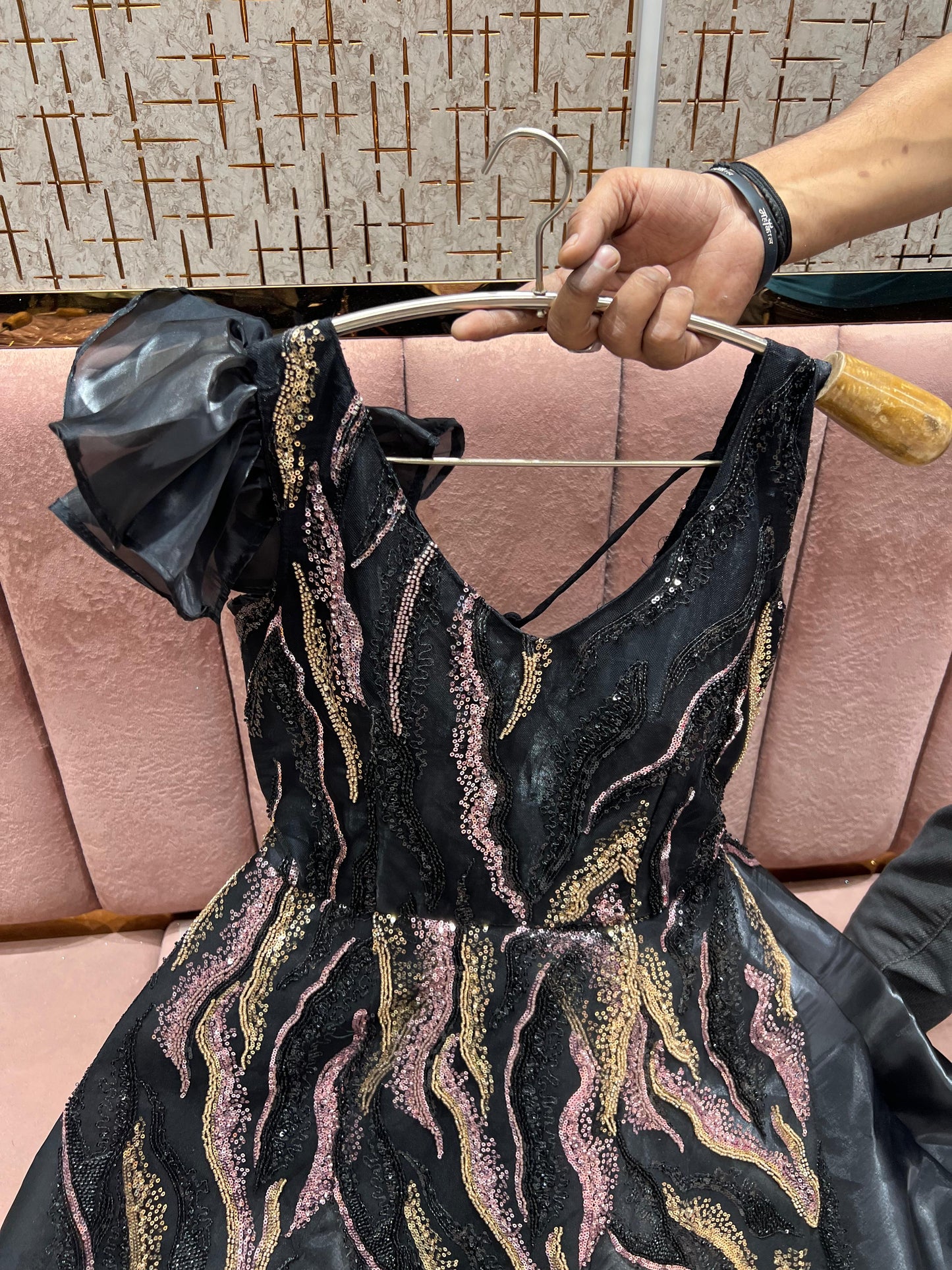 Lovely Dark pink gown