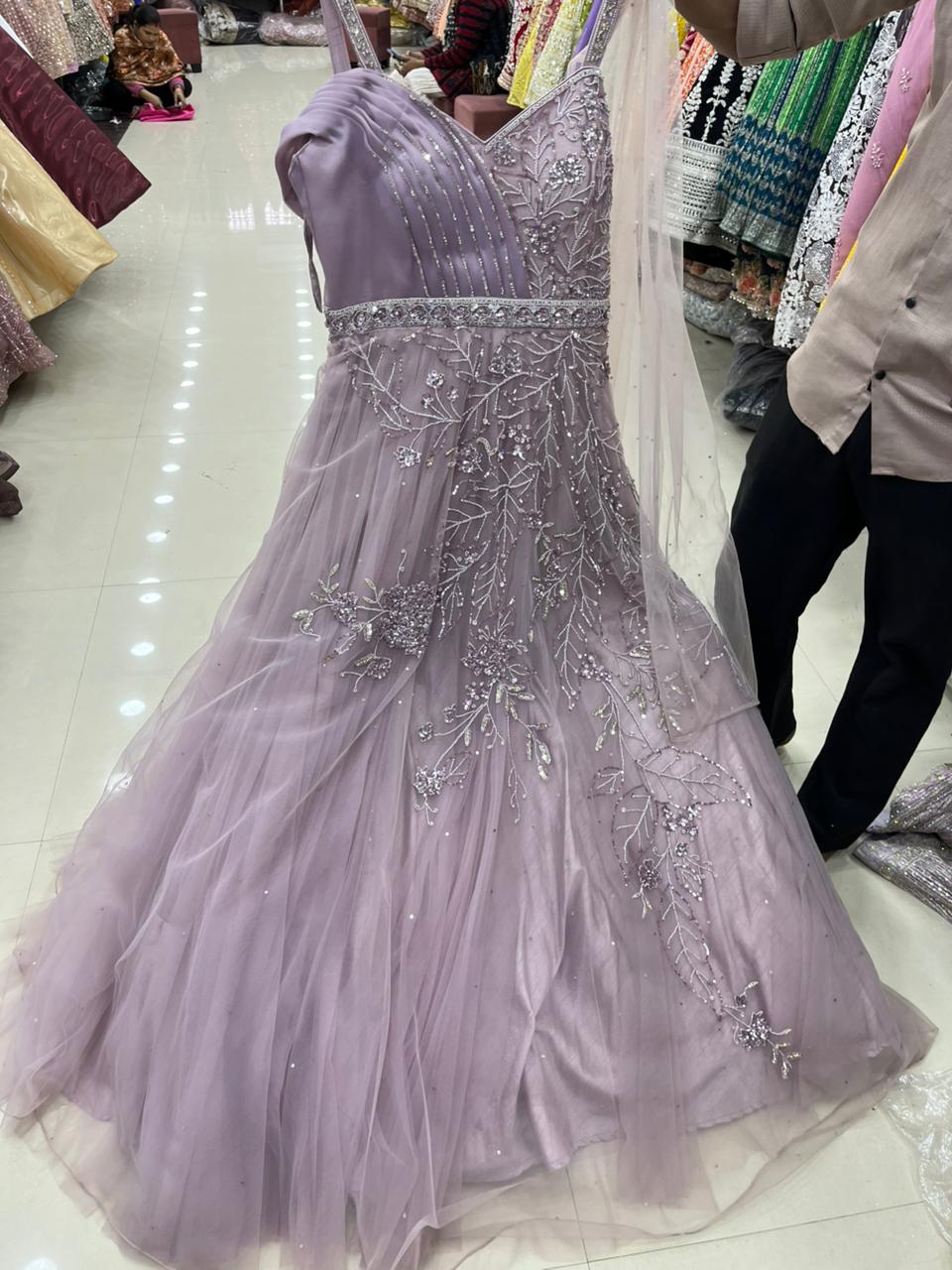 Embellished Pink gown