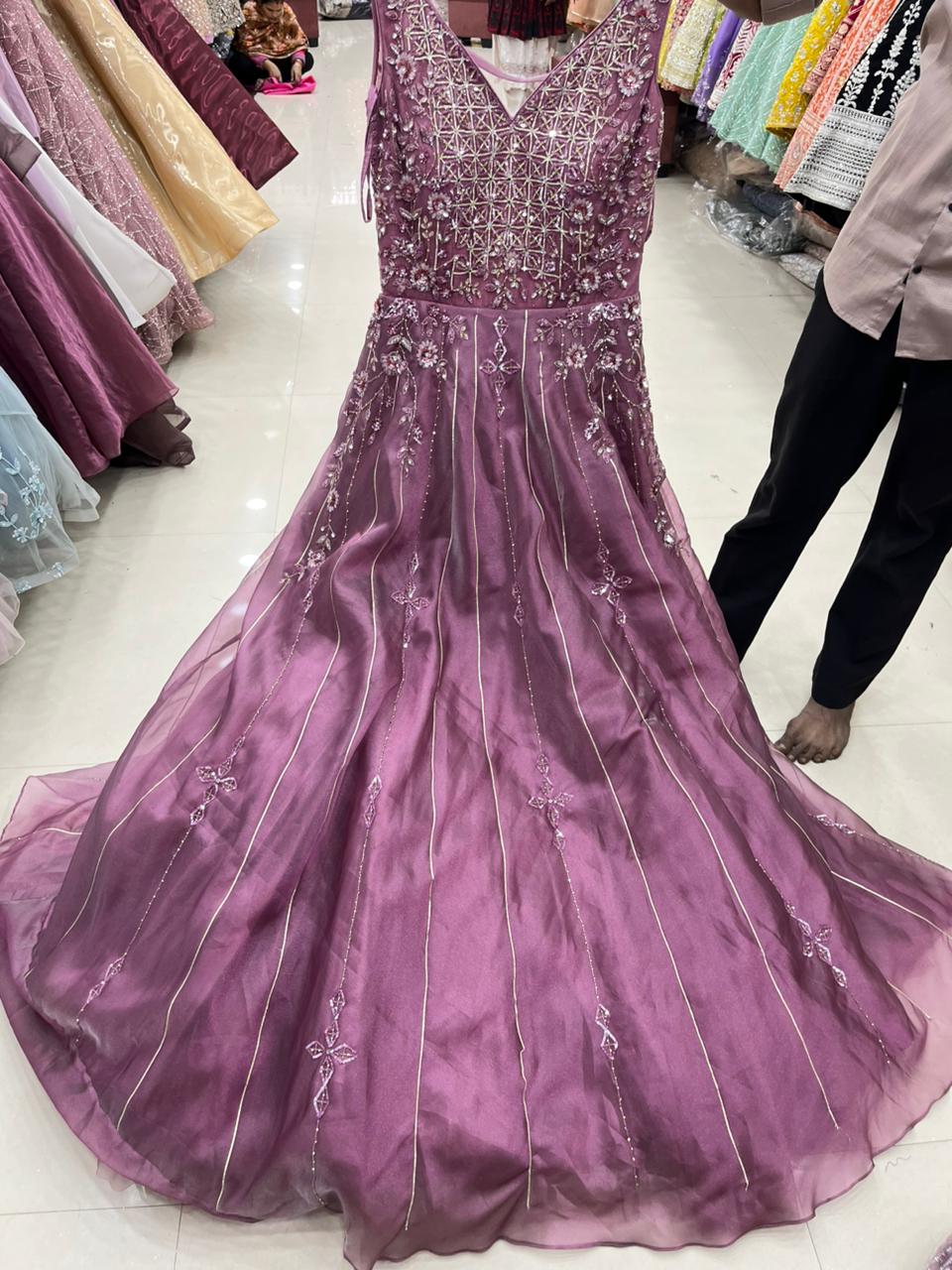 Amazing pink gown