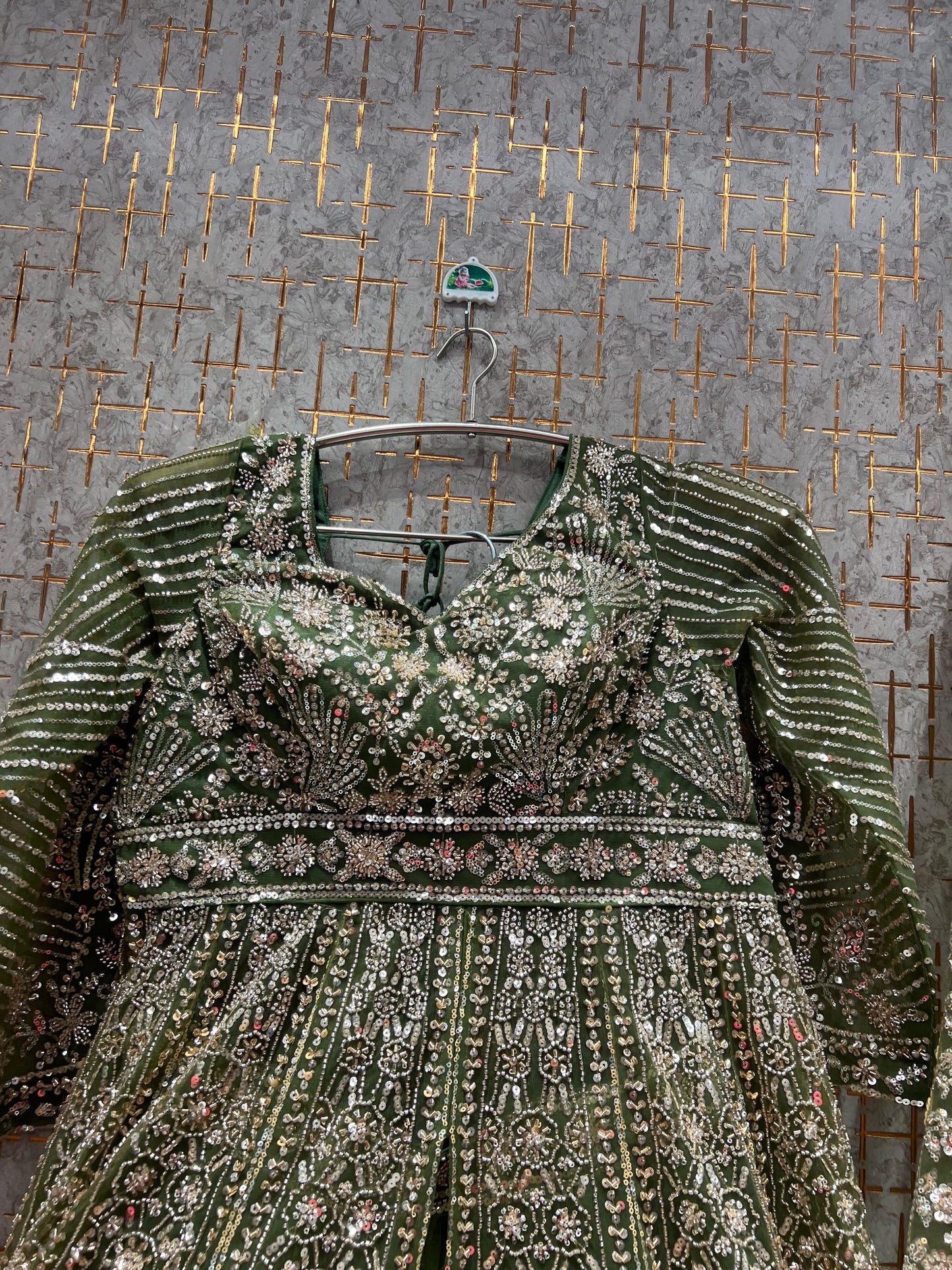 Embellished Yellow Haldi Mehendi Farshi garara muslim Bride Special Dress