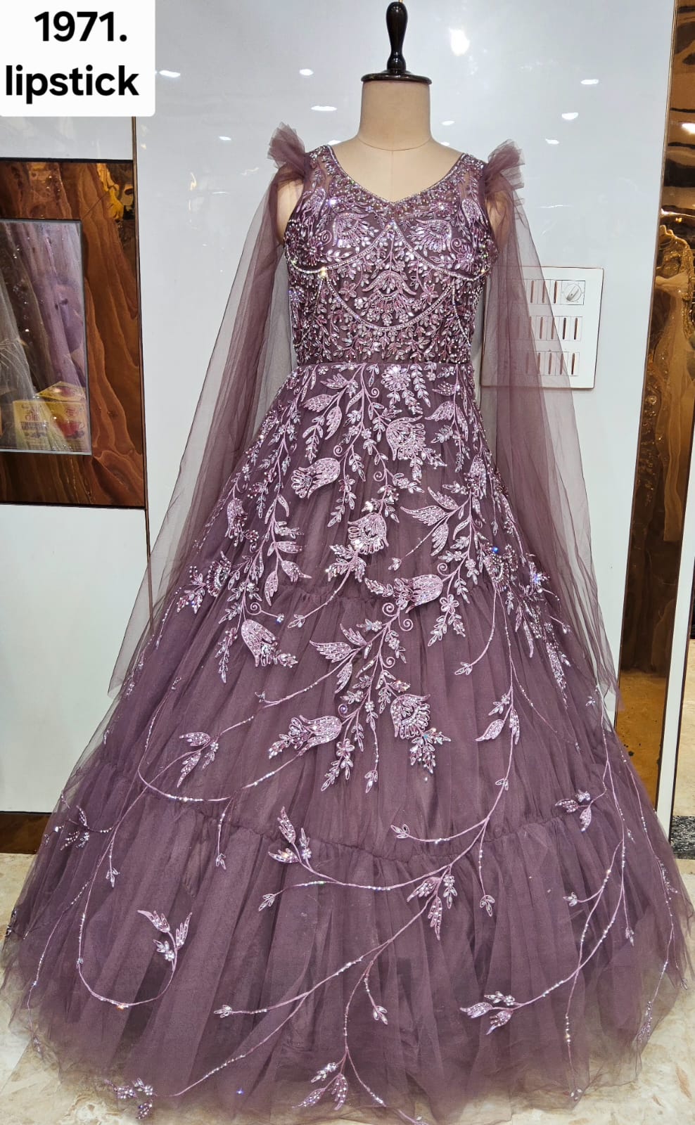 Tremendous Rosegold gown