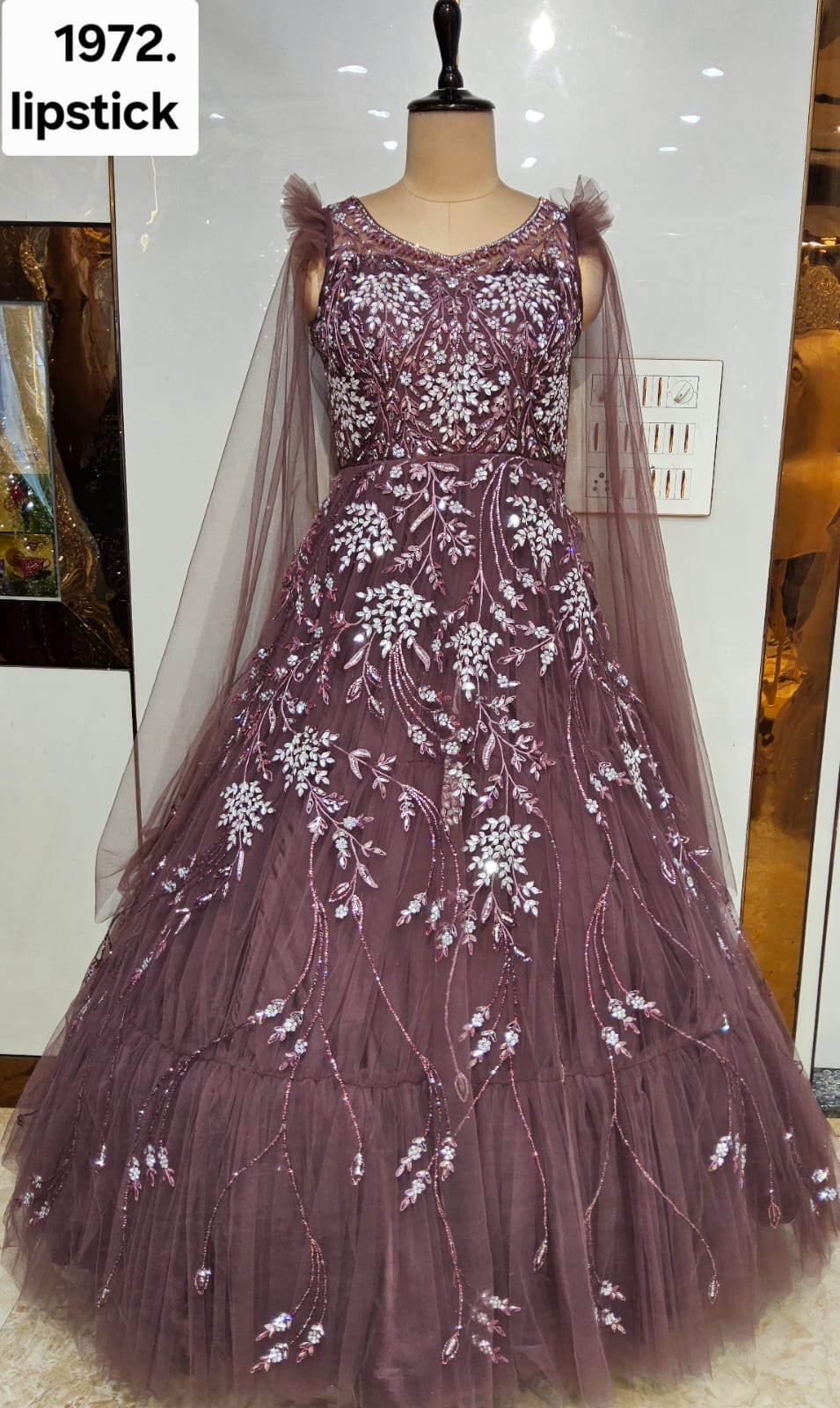 Something Different onion pink gown