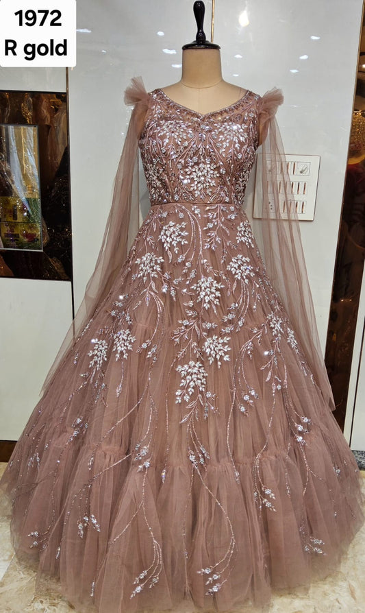 Pleasing Golden gown