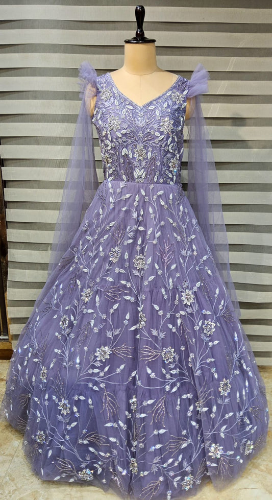Designer Blue gown