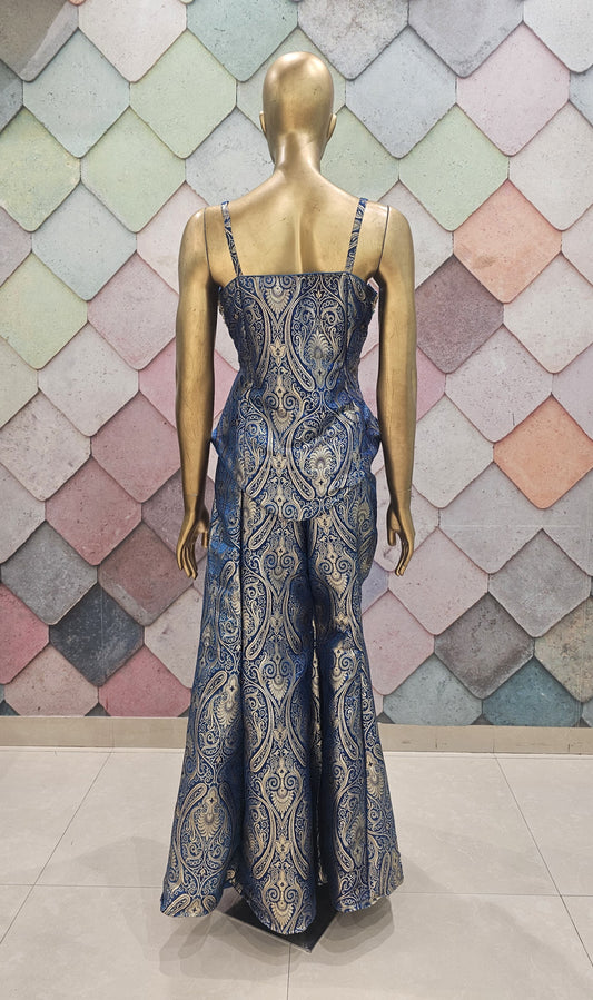 Blue sharara Dress