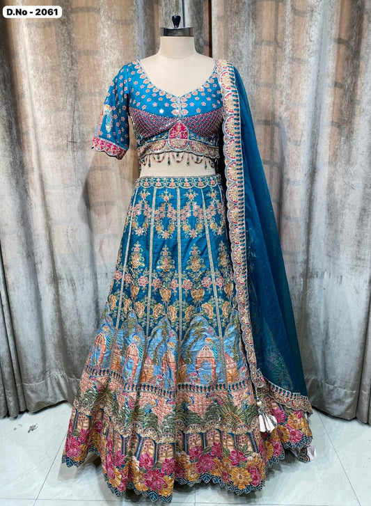 Yellow Haldi Mehendi Drape Saree dress