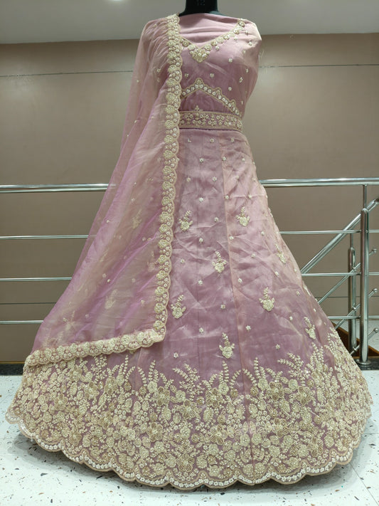 Chiku golden Lehenga