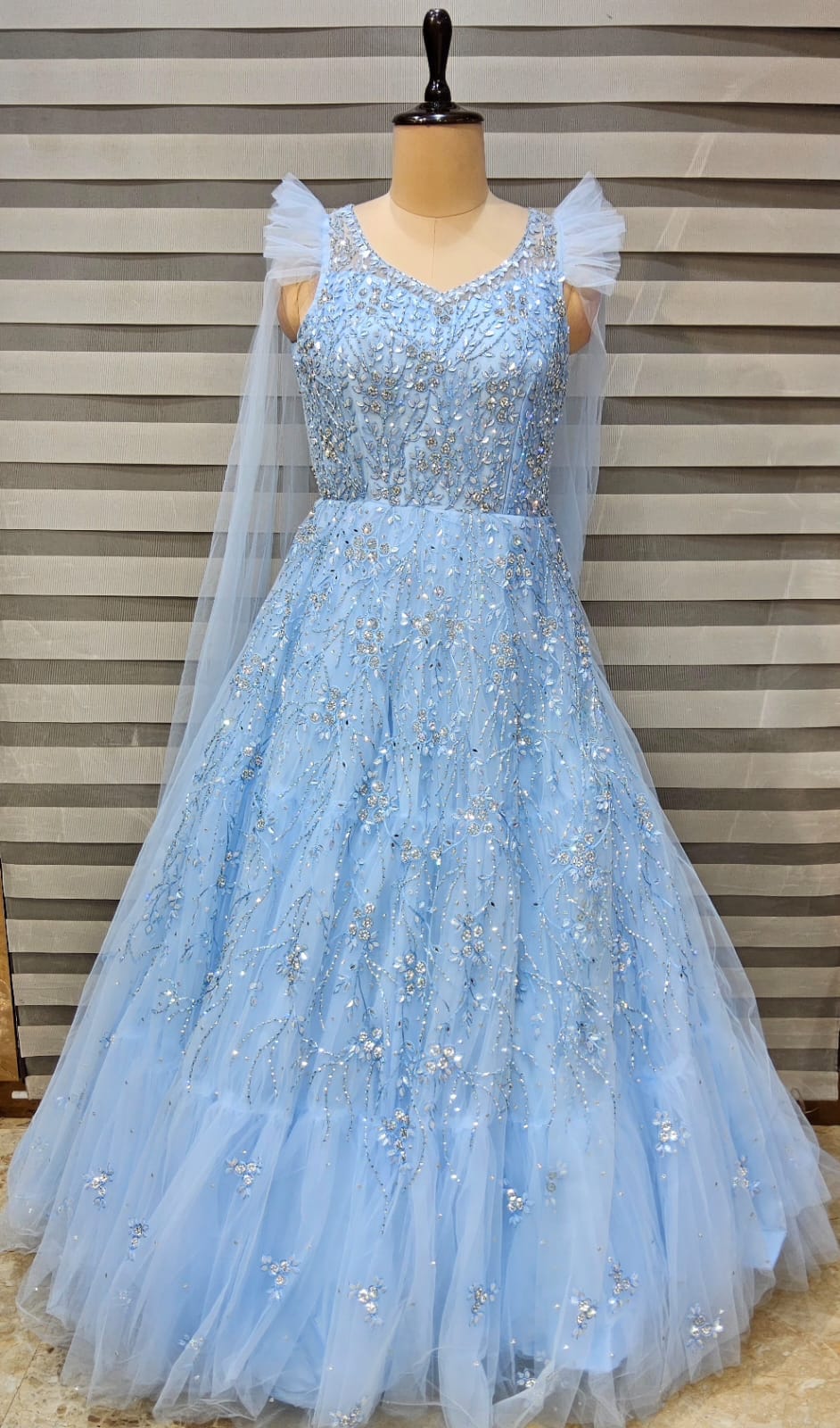 Lavender Designer Gown