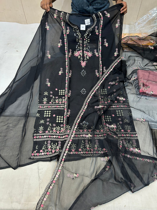 Stunning black ladies suit