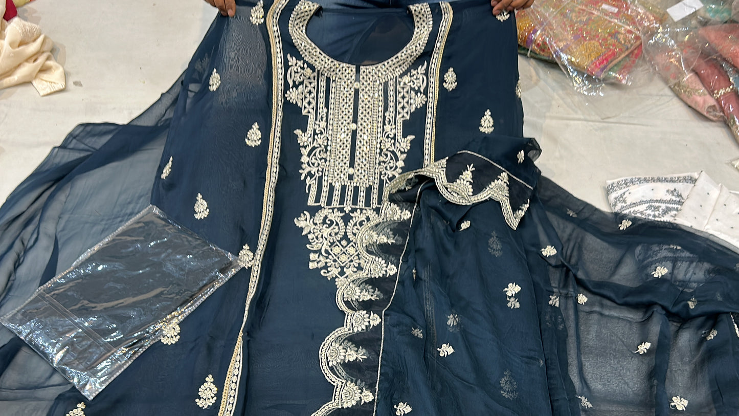 Amazing Blue ladies suit