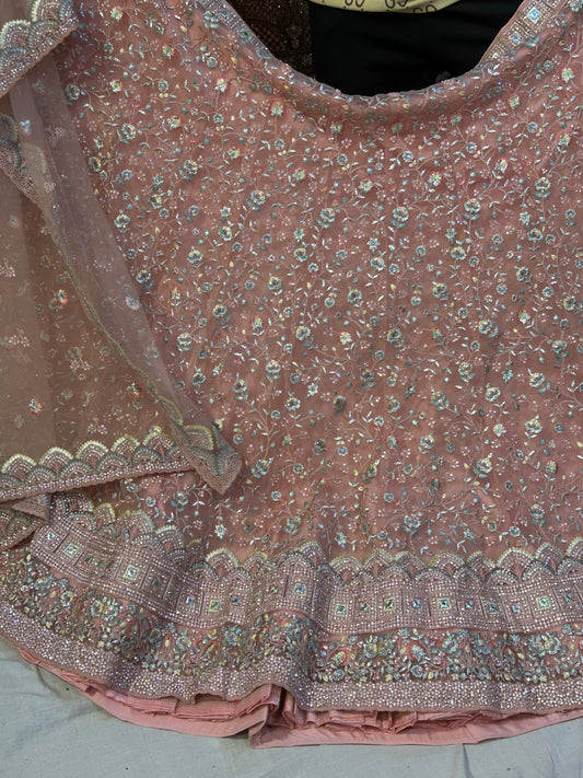 Awesome baby pink Lehenga 😍