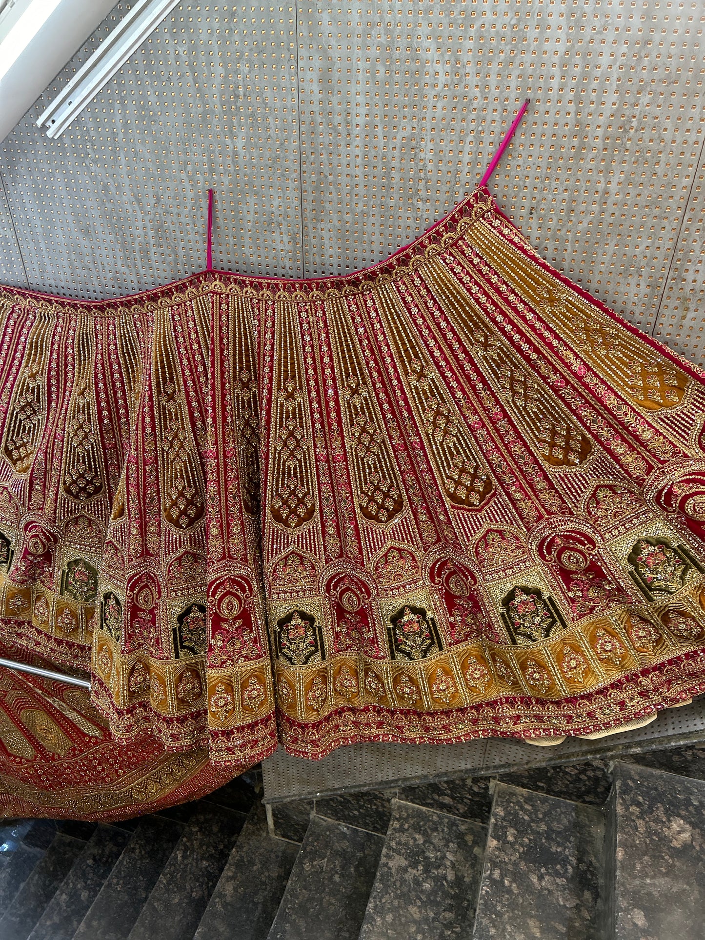 Designer Red Lehenga 😍