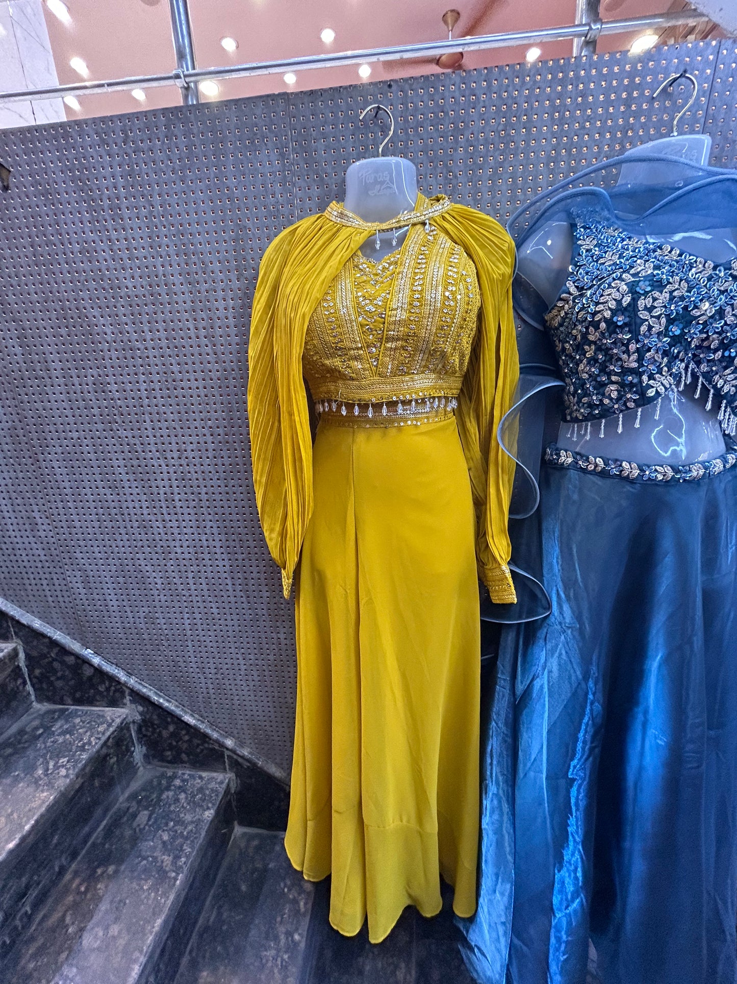 Extraordinary Yellow Dress