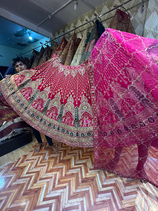 Fantastic pink Lehenga