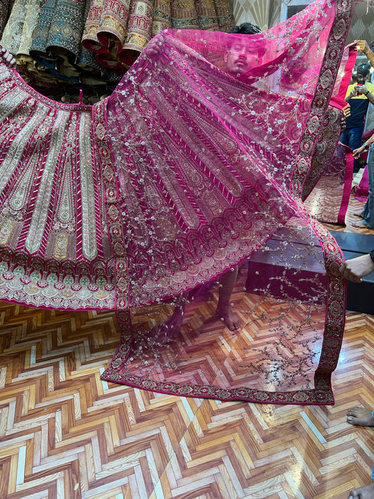 Awesome pink Lehenga