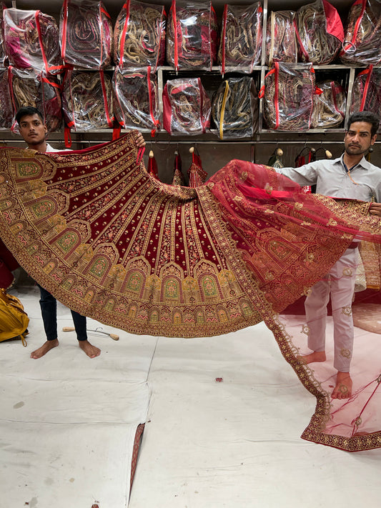 Gorgeous Red Lehenga 😍