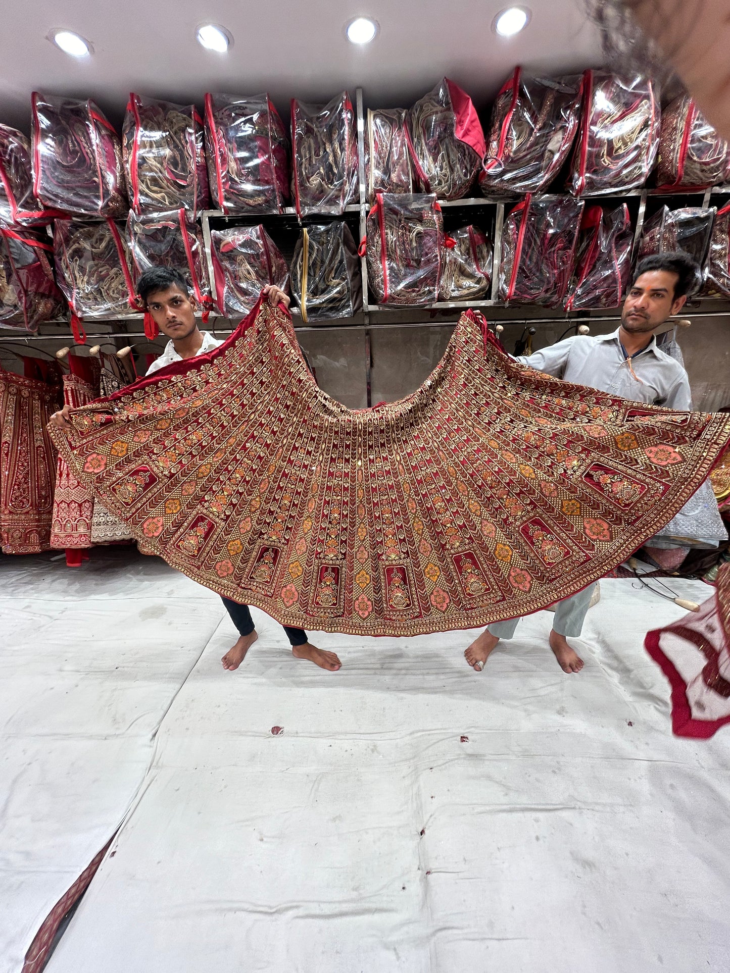 Fabulous Red Lehenga ❤️