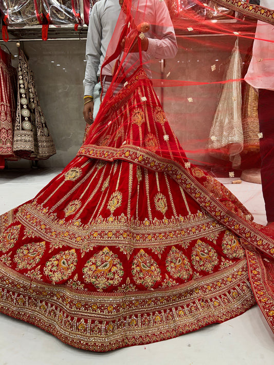 Fantastic Red Lehenga ❤️