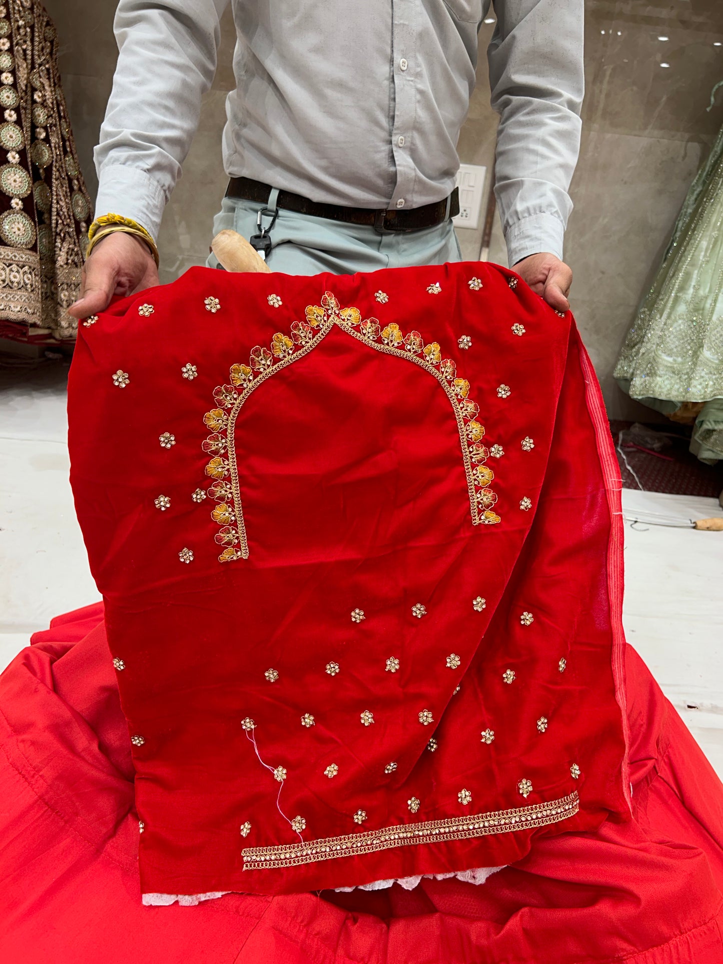 Fantastic Red Lehenga ❤️