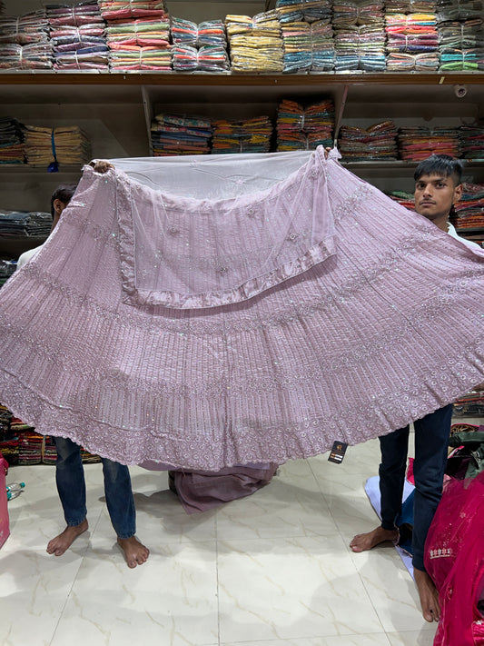Designer pink Lehenga