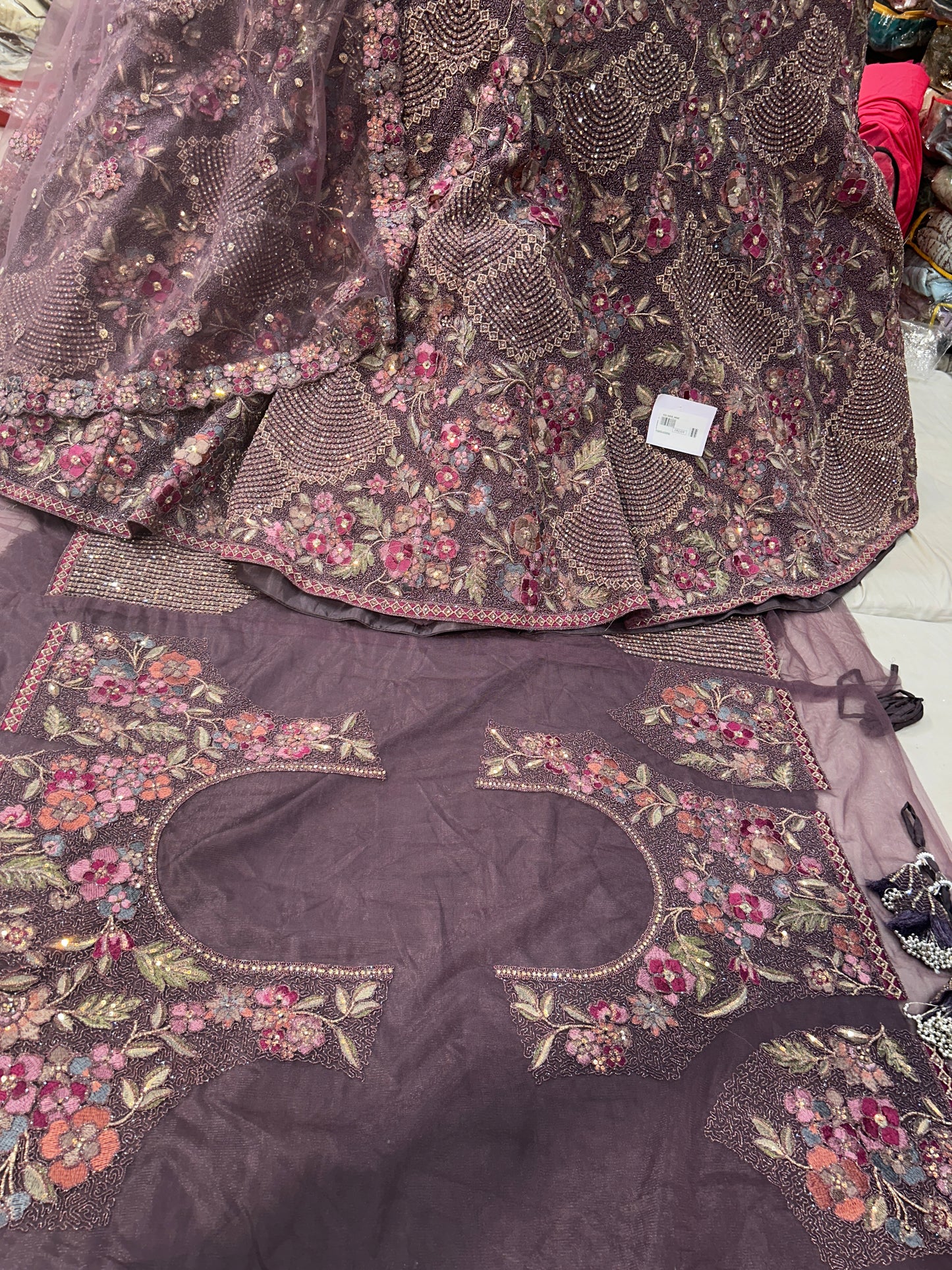 Wow superb Lehenga Purple violet