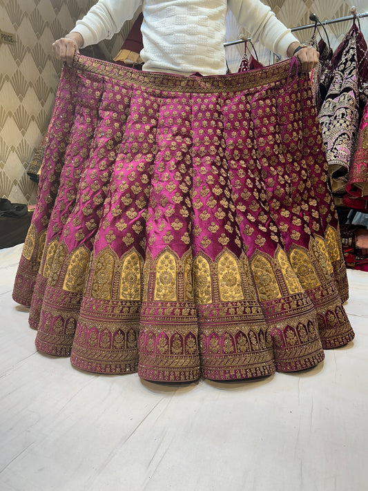 Superb REd Marwari Lehenga